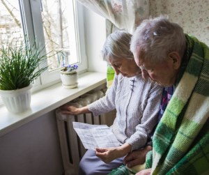Elderly couple energy concerns